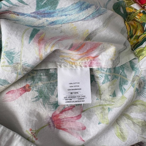 J.Crew Ratti "Into the Wild" dress Sz2 Tropical Cruise Resort Vacation Hawaiian - Picture 10 of 10